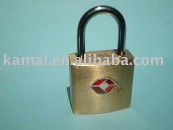 TSA Brass Padlock