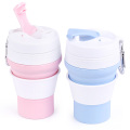 Folding Silicone Mug, Custom Coffee Travel Mug Nhà cung cấp Portable