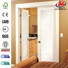 Double Solid Wooden Interior Slab Door