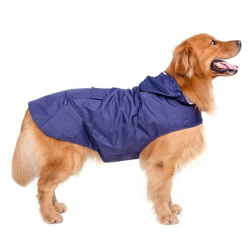 Stylish Waterproof Dog Raincoat for Big Pets