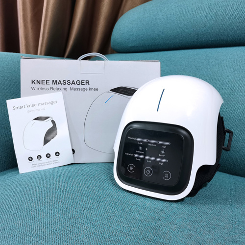 Massageador de joelho vibratório aquecido atualizado para alívio da dor e relaxamento