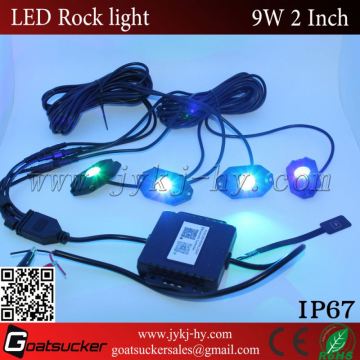 Bluetooth Control 4 Pods RGB Led Rock Light