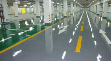 Silent lane epoxy floor paint