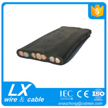 Rubber underwater electrical cable