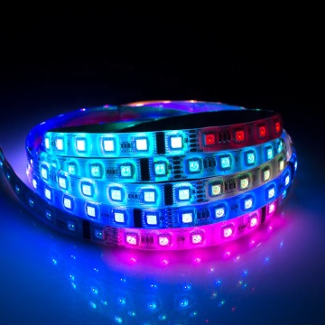 Digital Rgb Addressable LED Strip Light Factory price DMX512 60leds Addressable Rgb Led Light Strip