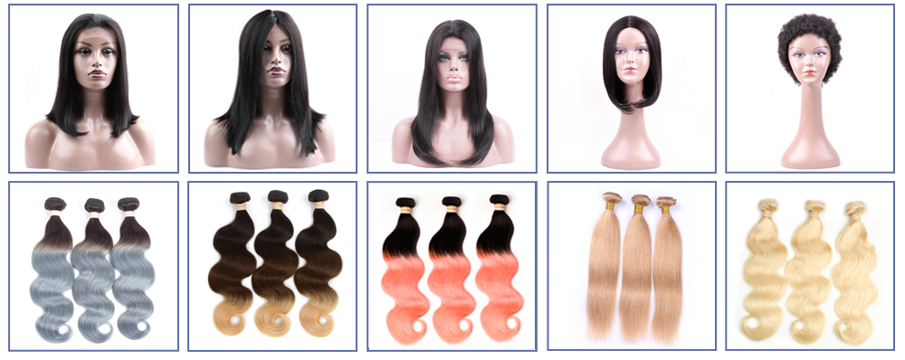 Dropshipping raw human lace 360 wig hair