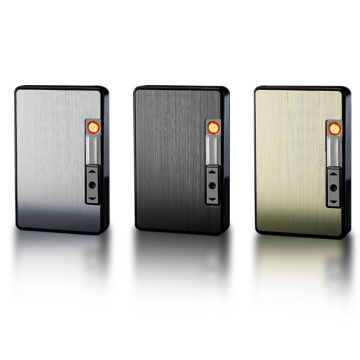 CC261457 automatic cigarette case with lighter tobacco