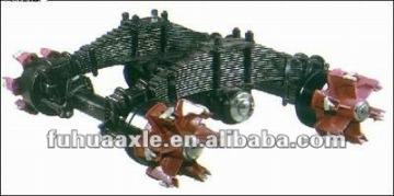 low mounting drum bogie