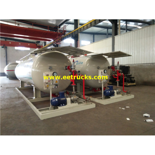 25000 Liters Mobile LPG Skid Tanks