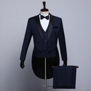 Most popular tr suit fabric groom wedding suit fashion Slim fit tuxedo suits