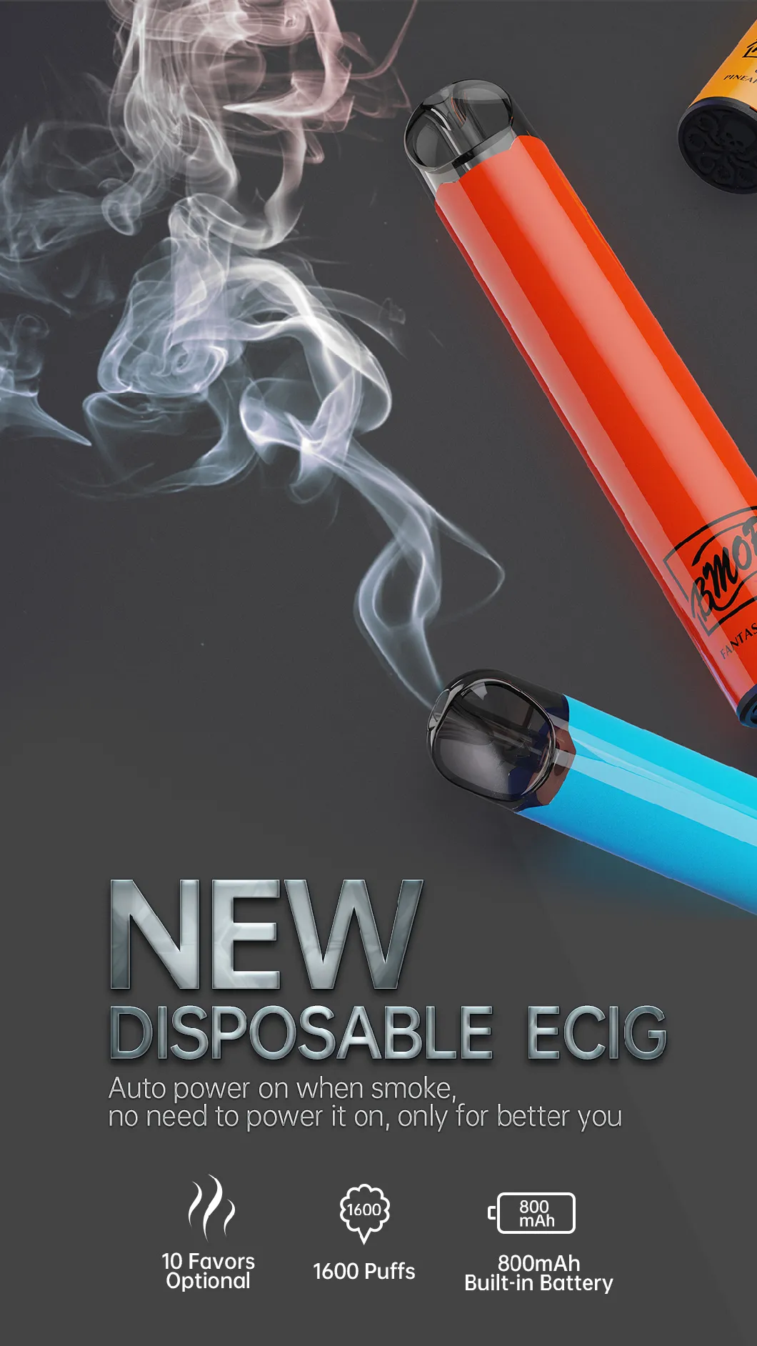 Custom Logo and Package Vape Pen Prefilled E-Cigarette OEM Disposable Vape