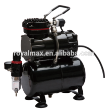 ROYALMAX airbrush compressor TC-88T hobby airbrush. hot sales. Double Switch