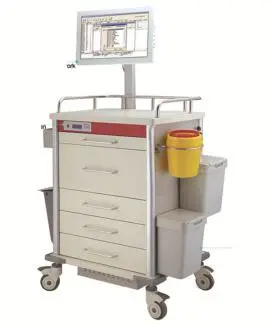 Mobile Emergency Medical Device Trolley