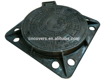 EN124 Square Drawing Manhole Cover / SMC FRP Locking Manhole Cover/ Manhole Cover Plastic