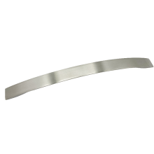 Simple brushed steel handle