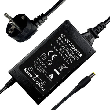 12V 1A ac dc travel power supply adpater with US EU plug