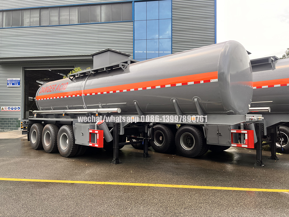 Chemical Tanker Semi Trailer For Sale Jpg