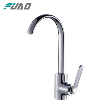 FUAO kitchen faucets pull out spray