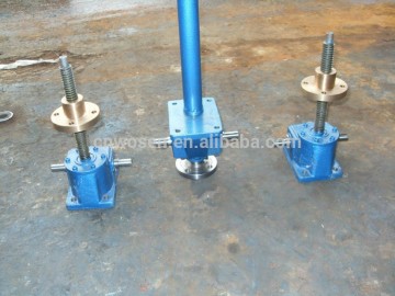 SWL2.5T screw jack worm gearbox Manual or electric jack