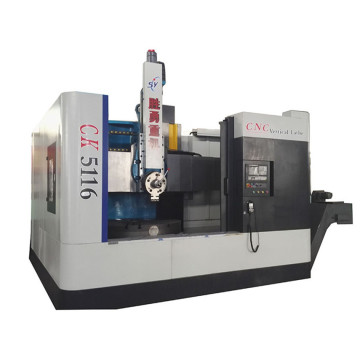 Single column 2 axis cnc vertical lathe