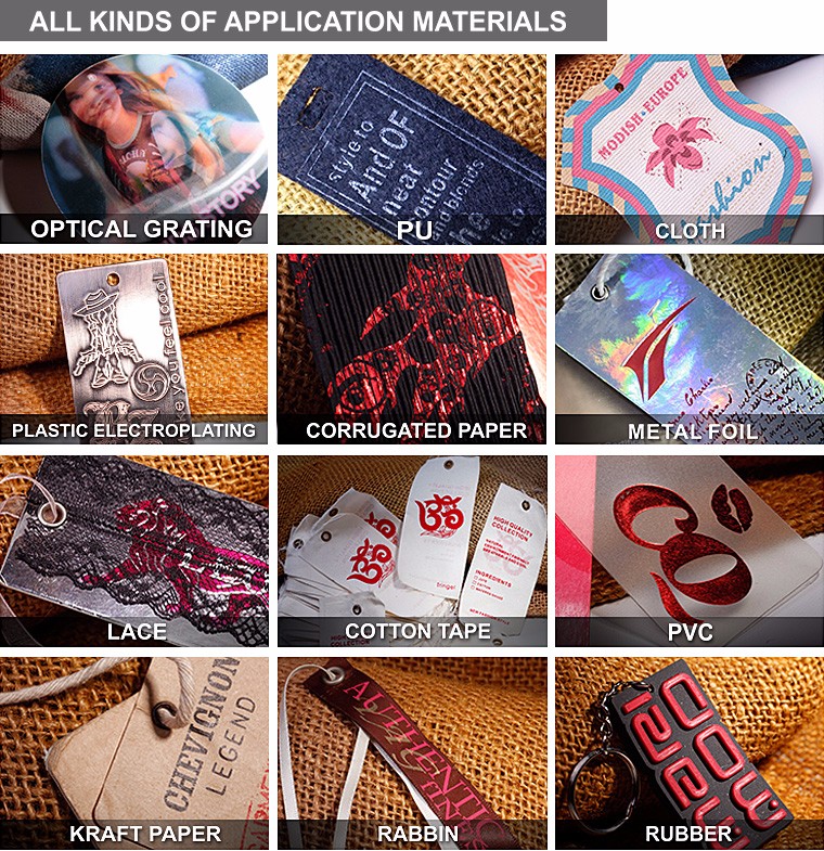 Custom Brand Name Offset Printing Fashion Design Recycle Paper Swing Hang Jeans Tags for Denim