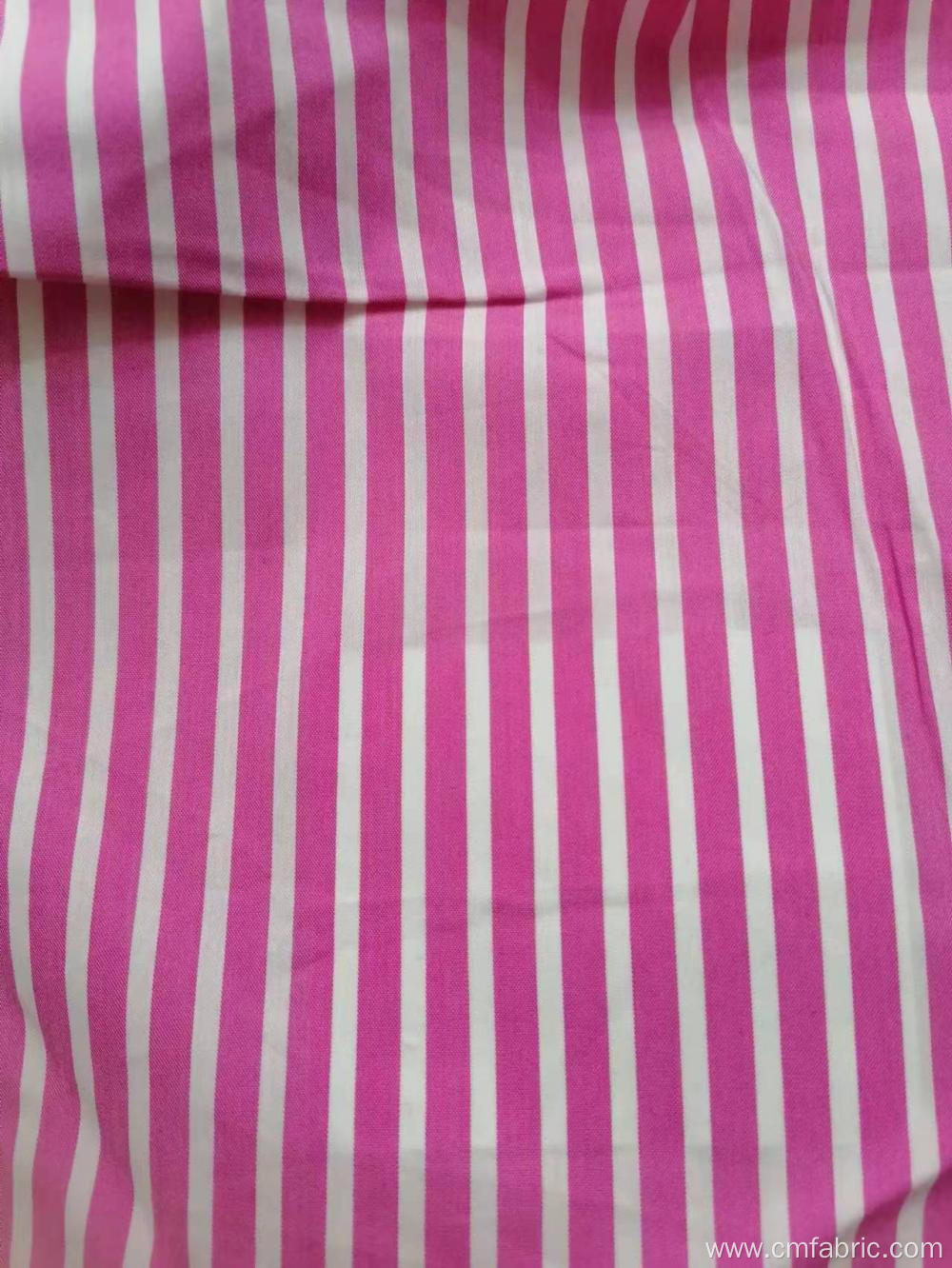 Woven cotton nylon spandex yarn dyed shirt fabric