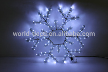 holiday motif lighting snowflake / High quality 2D snowflake motif light / Flash ice snowflake motif light