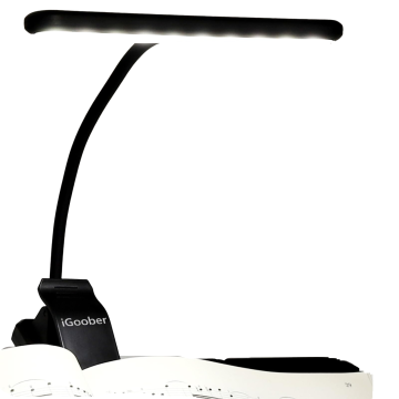 Rechargeable Music Stand Light for Musicians - 28 LED Piano and Keyboard Clip-on Light