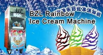 popular BQL Rainbow Ice Cream Machine