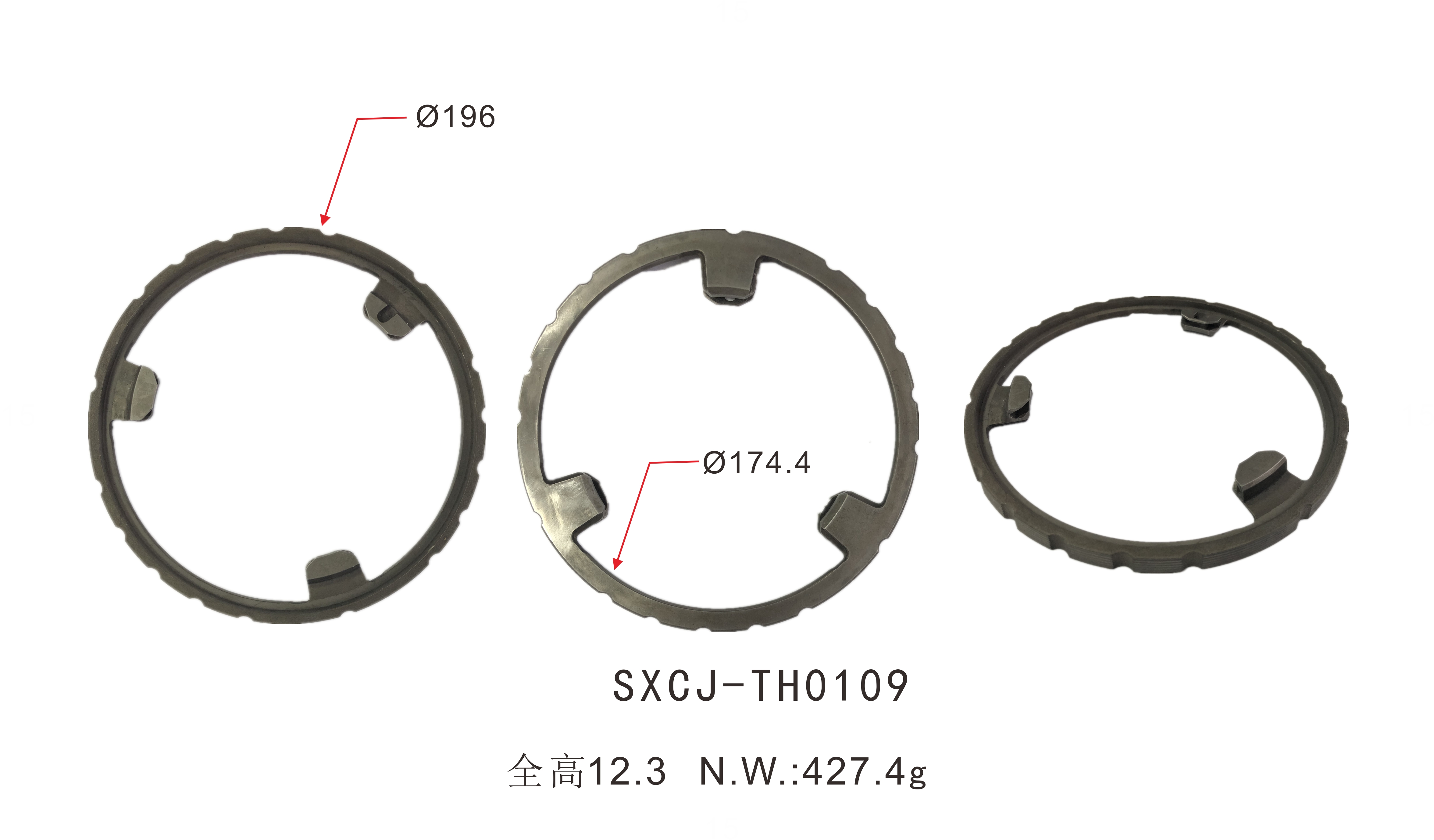 بيع الساخنة دليل قطع الغيار Auto Transmission حلقة OEM 389 262 0737 ل ZF