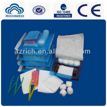 Sterile Pre-Packed Trays for medical use with CE and ISO13485