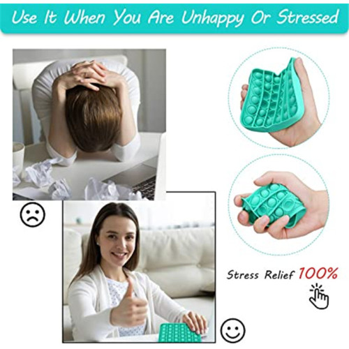 Custom Stress Reliever Silicone Squeeze Sensory Leksaker