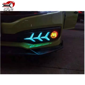 Civic 2019+ front bumper light