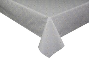 Elegant Tablecloth with Non woven backing Sarah