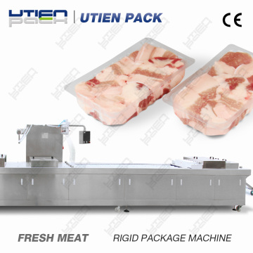 Easy accessiblity fresh meat packaging machine shrinkage film packaging machine