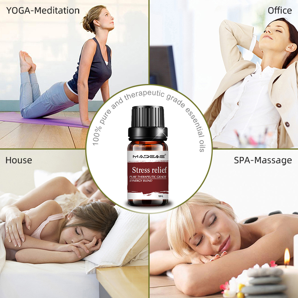 Aroma Massage Body Carry Alivio de alivio de aceite esencial