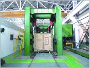 Structural test for Prefab Workshop Container Type
