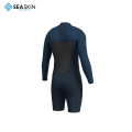 Seaskin Navy Color Neoprene Lengan Panjang Springsuit Wetsuit