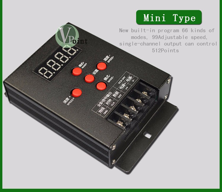 2014 Led Edit software Programmable full-color led pixel controller