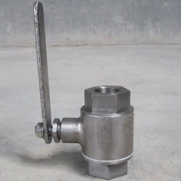 Corrosion resistnant titanium ball valve part