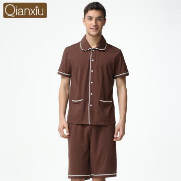 Qianxiu Wholesale Cottton Modal Men Adult Pyjamas