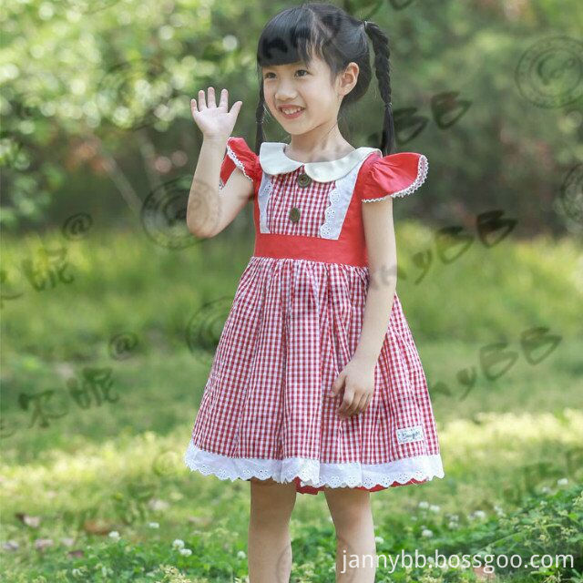 red gingham dress 