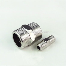 Malleable iron pipe fitting hexagon nipples equal right hand threads