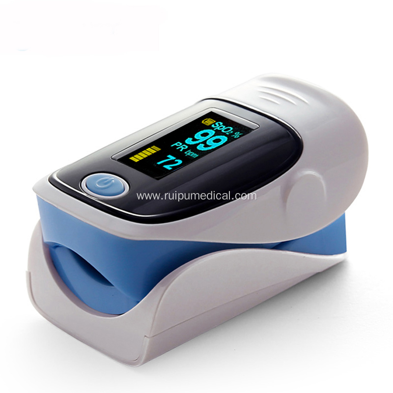 Colorful OLED Digital Medical Fingertip Pulse Oximeter