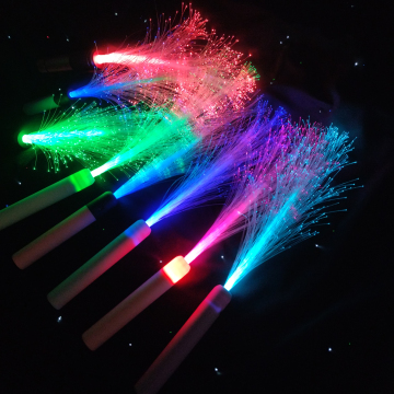 LED Glow Wands Sticks - Fiber Optic Toys for Concerts and Festivals