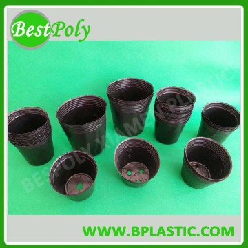 Best price black flower pot soft flower pot small flower pot