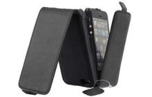 Boys Black Leather Wallet Cell Phone Case Waterproof iPhone