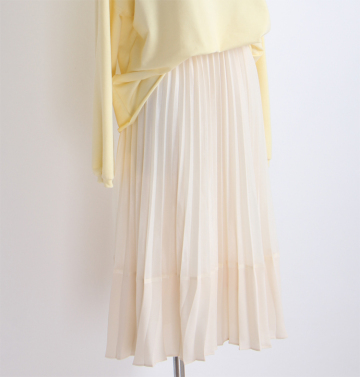 Skirt Casual Dresses High Waist Pleated Skirt