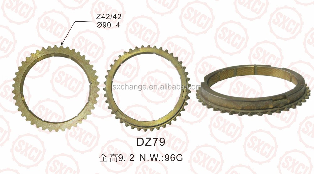 Factory price Auto parts Manual gearbox parts Transmission Brass Synchronizer Ring