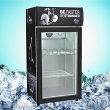 beverage display mini counter top cooler